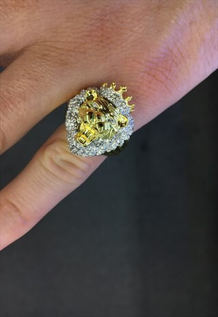DIAMOND LION KING RING