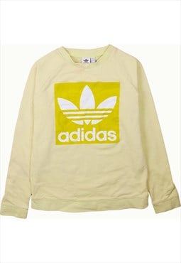 Vintage 90's Adidas Sweatshirt Spellout Crew Neck