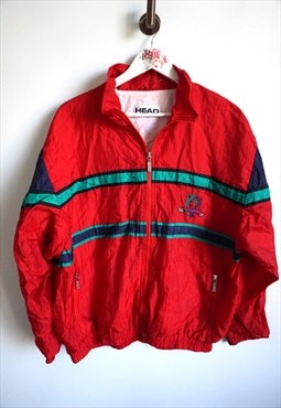 Vintage Windbreaker Jacket Sweatshirt Tracksuit Sport Top