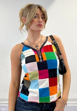 Vintage Patchwork Cami Top