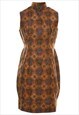 Vintage Brown Dress - M