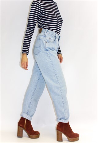 VINTAGE LEE 90'S HIGH WAIST MOM JEANS