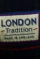 LONDON TRADITION WOOL DUFFLE COAT HOODED JACKET PARKA ZIP UP