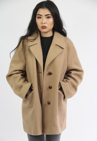 VINTAGE CAMEL COAT