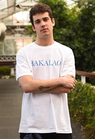 GRAPHIC T-SHIRT IN WHITE