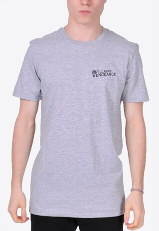 GREY LOGO (BLACK) T-SHIRT