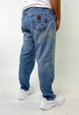 Light Blue Denim 90s Carhartt Cargo Skater Trousers Jeans