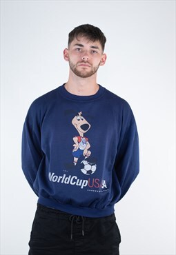 Vintage World Cup Soccer 1994 USA Graphic Sweatshirt