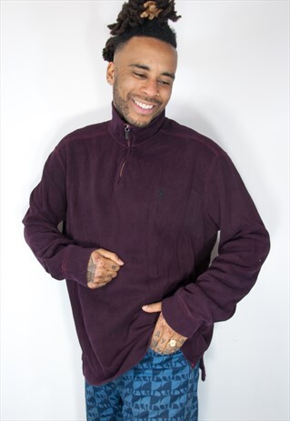 RALPH LAUREN VINTAGE ZIP SWEATSHIRT