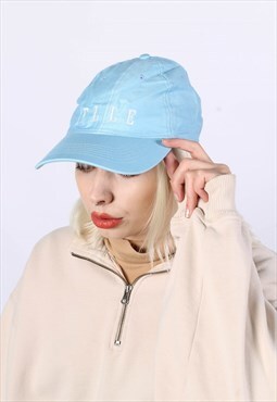 Vintage Elle 90's Baseball Cap Hat Blue
