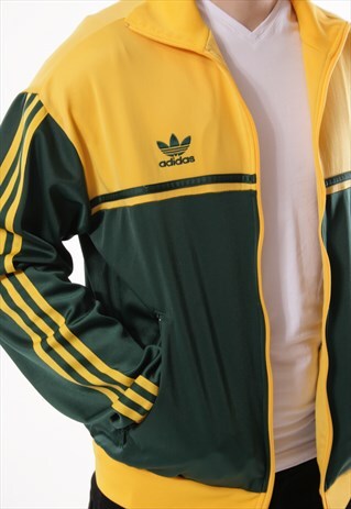 VINTAGE VTG RARE ADIDAS TRACK JACKET LOGO OVERSIZED 12929