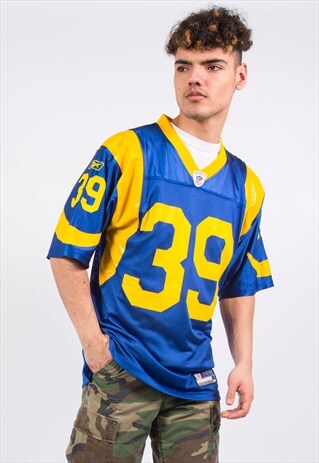 VINTAGE LOS ANGELES RAMS NFL JERSEY AMERICAN FOOTBALL
