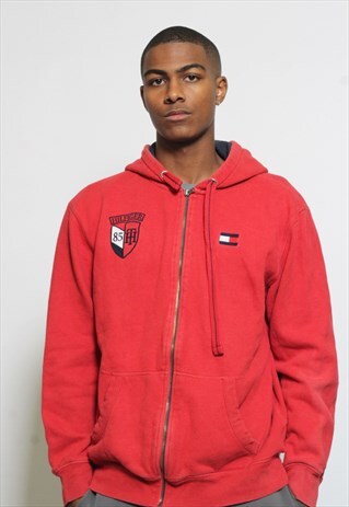 VINTAGE TOMMY HILFIGER FULL ZIP HOODIE