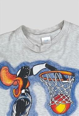 Orlando Magic Vintage 90s Grey t-shirt Screen print design