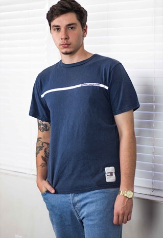 VINTAGE TOMMY HILFIGER T-SHIRT LOGO 90S X 7