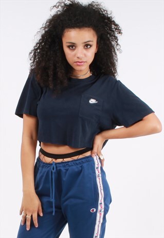 VINTAGE NIKE CROPPED T-SHIRT