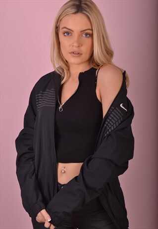 BLACK NIKE SHELL JACKET GTJ3362