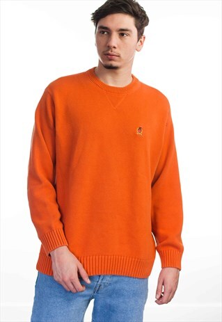 VINTAGE TOMMY HILFIGER SWEATSHIRT JUMPER 90S L 27.6