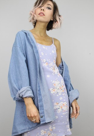 VINTAGE 90S OVERSIZED DENIM SHIRT