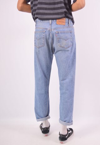 VINTAGE LEVI'S 501 JEANS SLIM BLUE