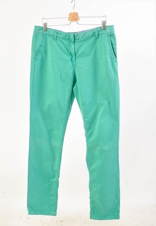 VINTAGE 00S TOMMY HILFIGER TROUSERS IN GREEN