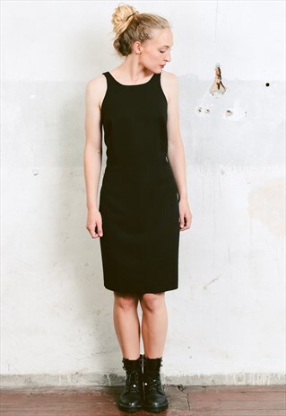 VINTAGE 90S MINI BLACK PARTY DRESS