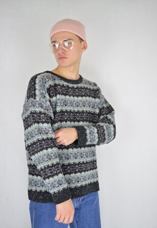 VINTAGE CLASSIC GREY GRAPHIC SWEATSHIRT