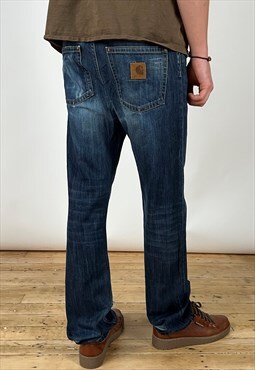 Vintage Carhartt Jeans Men's Dark Blue