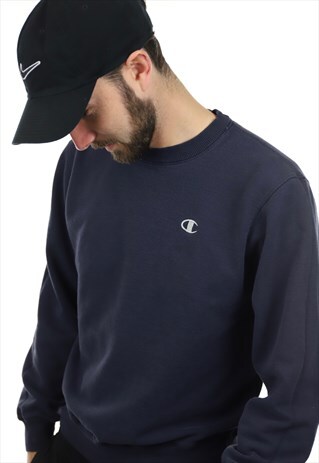 VINTAGE CHAMPION SWEATSHIRT NAVY