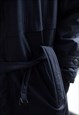 VINTAGE 80'S NAVY WARM BELTED COAT