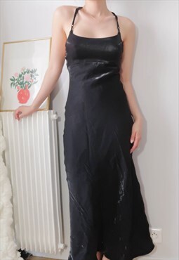vintage y2k mermaid maxi dress