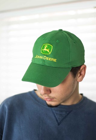 VINTAGE JOHN DEERE CAP LOGO 90S X 2.3