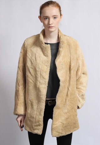 VINTAGE FAUX FUR JACKET