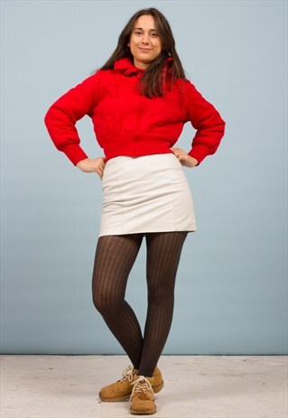 VINTAGE CROPPED PUFFA JACKET