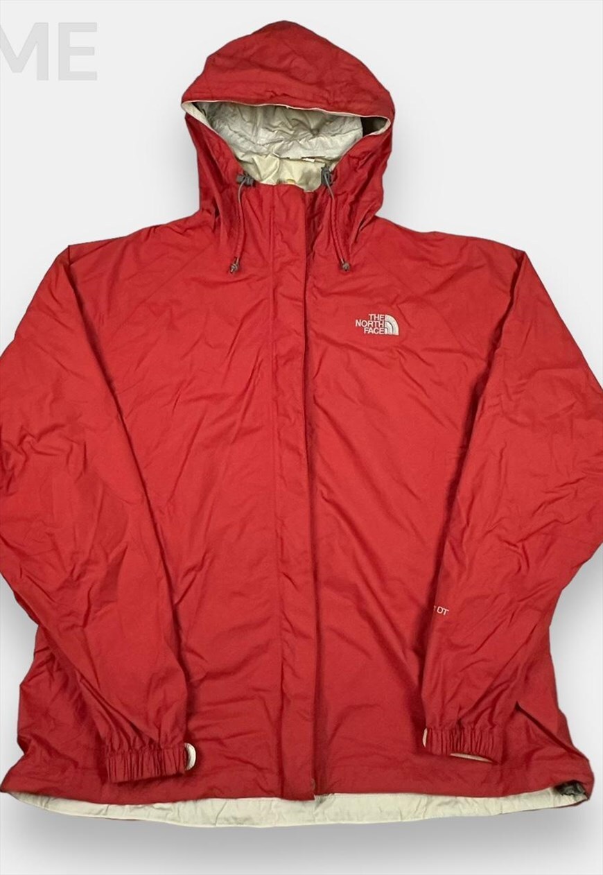 North face hot sale windbreaker red