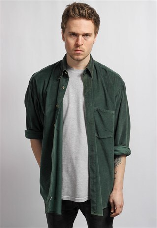 VINTAGE YVES SAINT LAURENT CORDUROY SHIRT