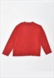 VINTAGE 90'S FRED PERRY TOP LONG SLEEVE RED