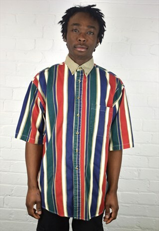 VINTAGE 90'S STRIPED SHIRT