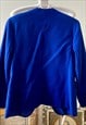 BLUE ELEGANT BLAZER, WOMEN'S WOOL JACKET