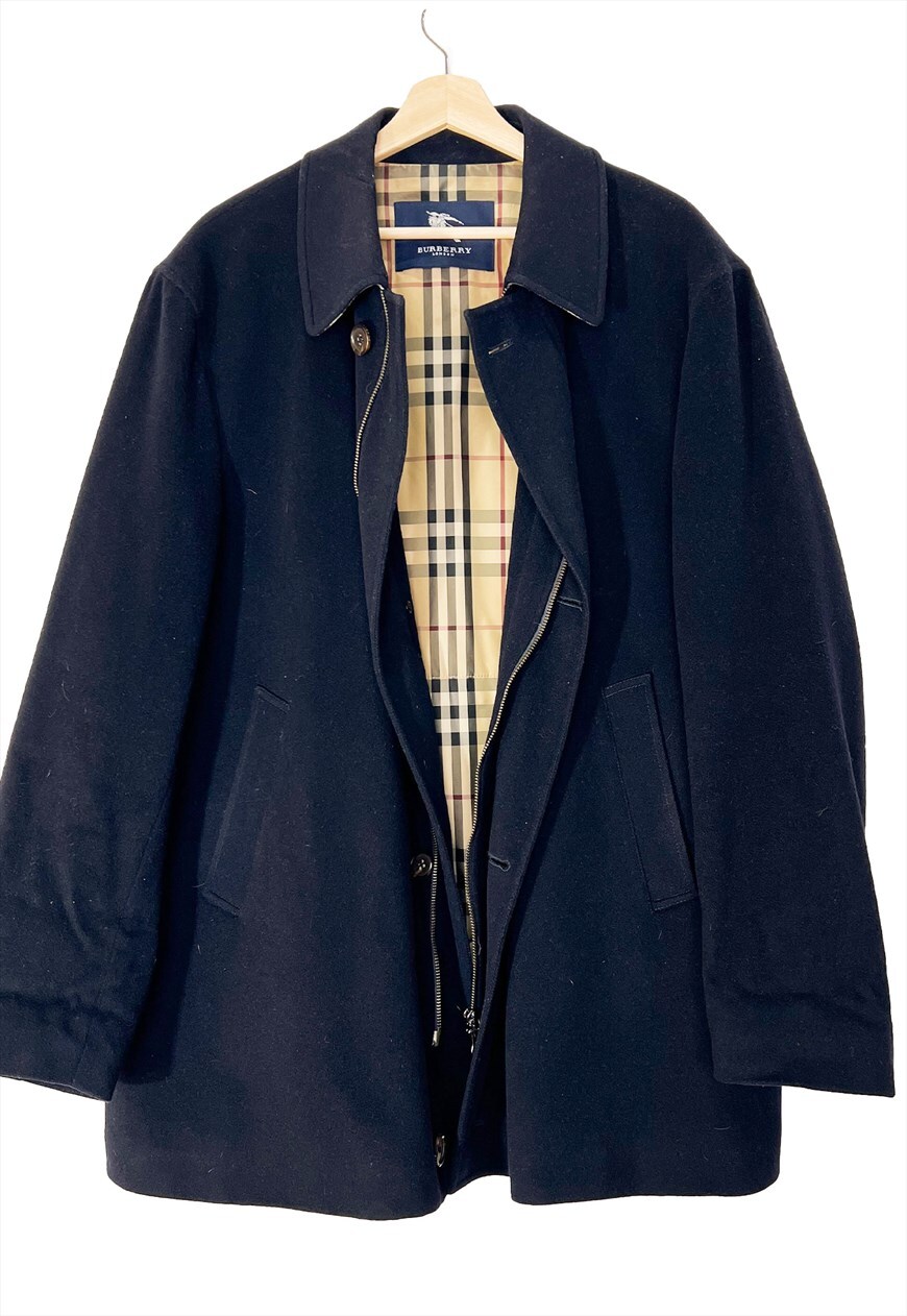 Burberry navy outlet blue jacket