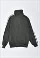 VINTAGE 90'S ADIDAS PULLOVER TRACKSUIT TOP GREY