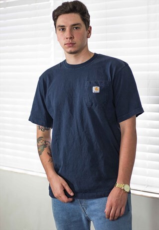 VINTAGE CARHARTT T-SHIRT LOGO 90S M 10