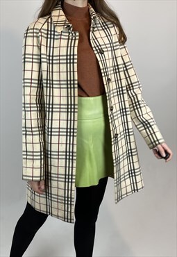 Burberry Full Nova Check Coat 