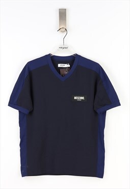 Moschino Jeans T-shirt in Blue - L