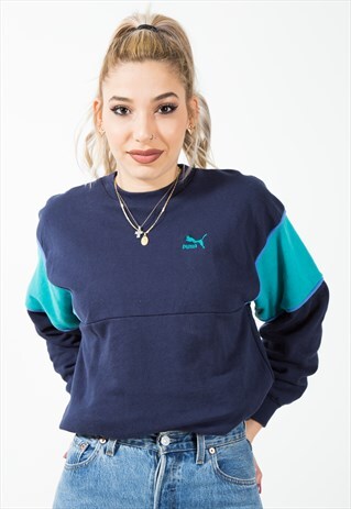 VINTAGE PUMA SWEATSHIRT / S2095
