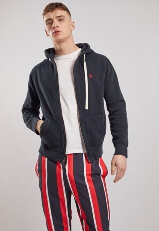 VINTAGE RALPH LAUREN ZIP-UP HOODIE