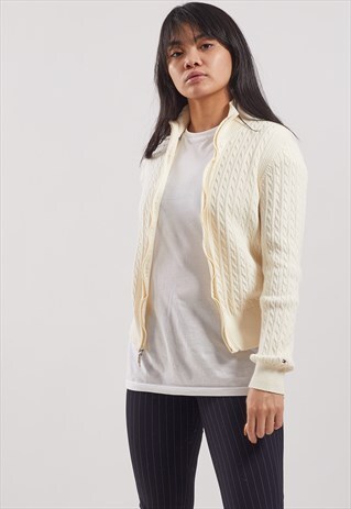 VINTAGE TOMMY HILFIGER ZIP-UP JUMPER