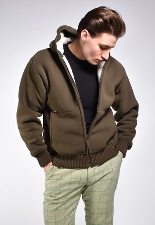 DEADSTOCK VINTAGE SCHOTT SHERPA FLEECE JACKET