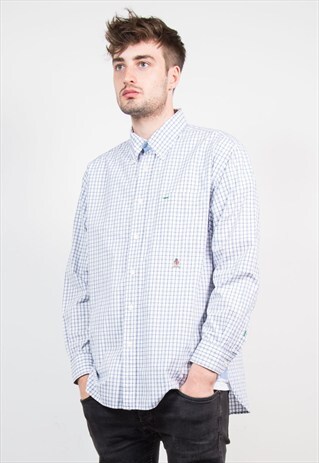 90'S VINTAGE TOMMY HILFIGER CHECK SHIRT