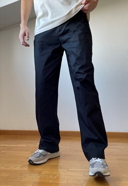 Vintage NIKE Pants Trousers 90s Black